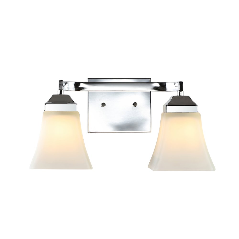 Staunton Iron/Glass Modern Cottage Led Vanity Light. Picture 1