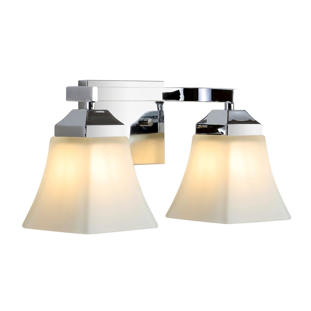 Staunton Iron/Glass Modern Cottage Led Vanity Light. Picture 5