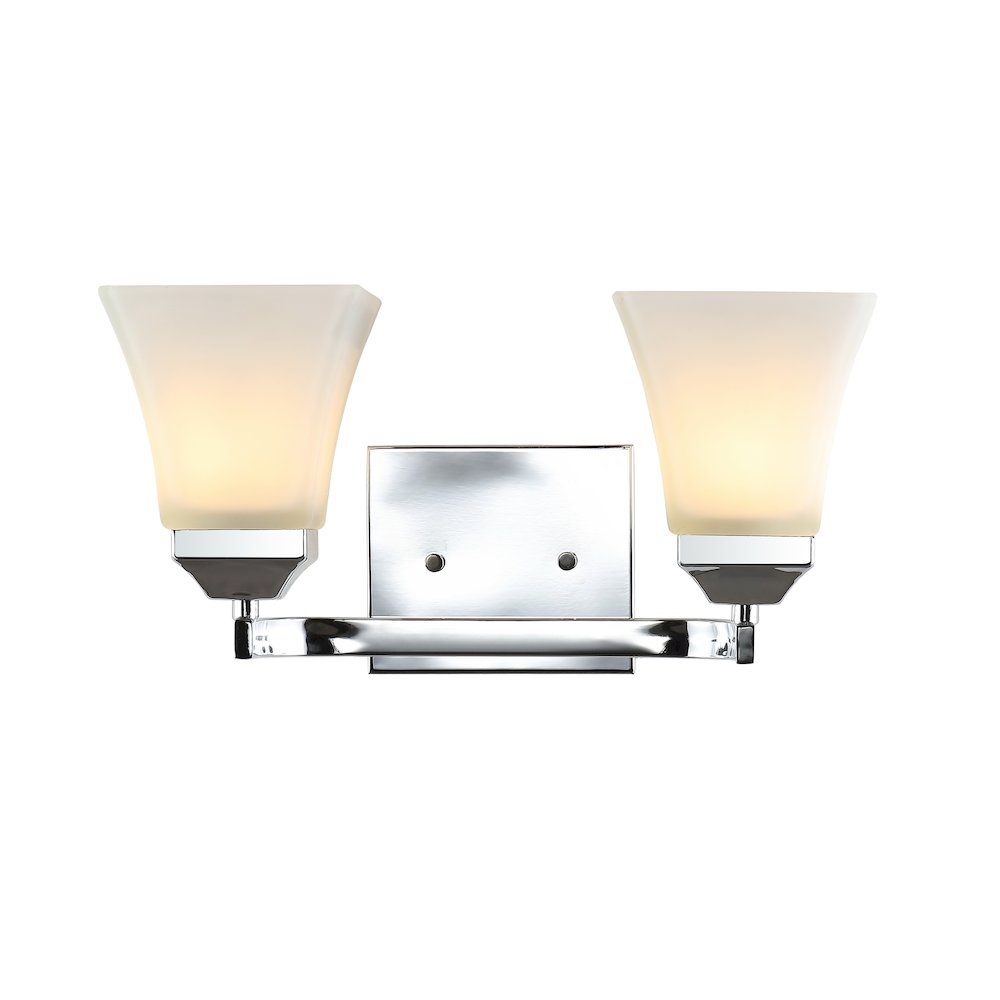 Staunton Iron/Glass Modern Cottage Led Vanity Light. Picture 6
