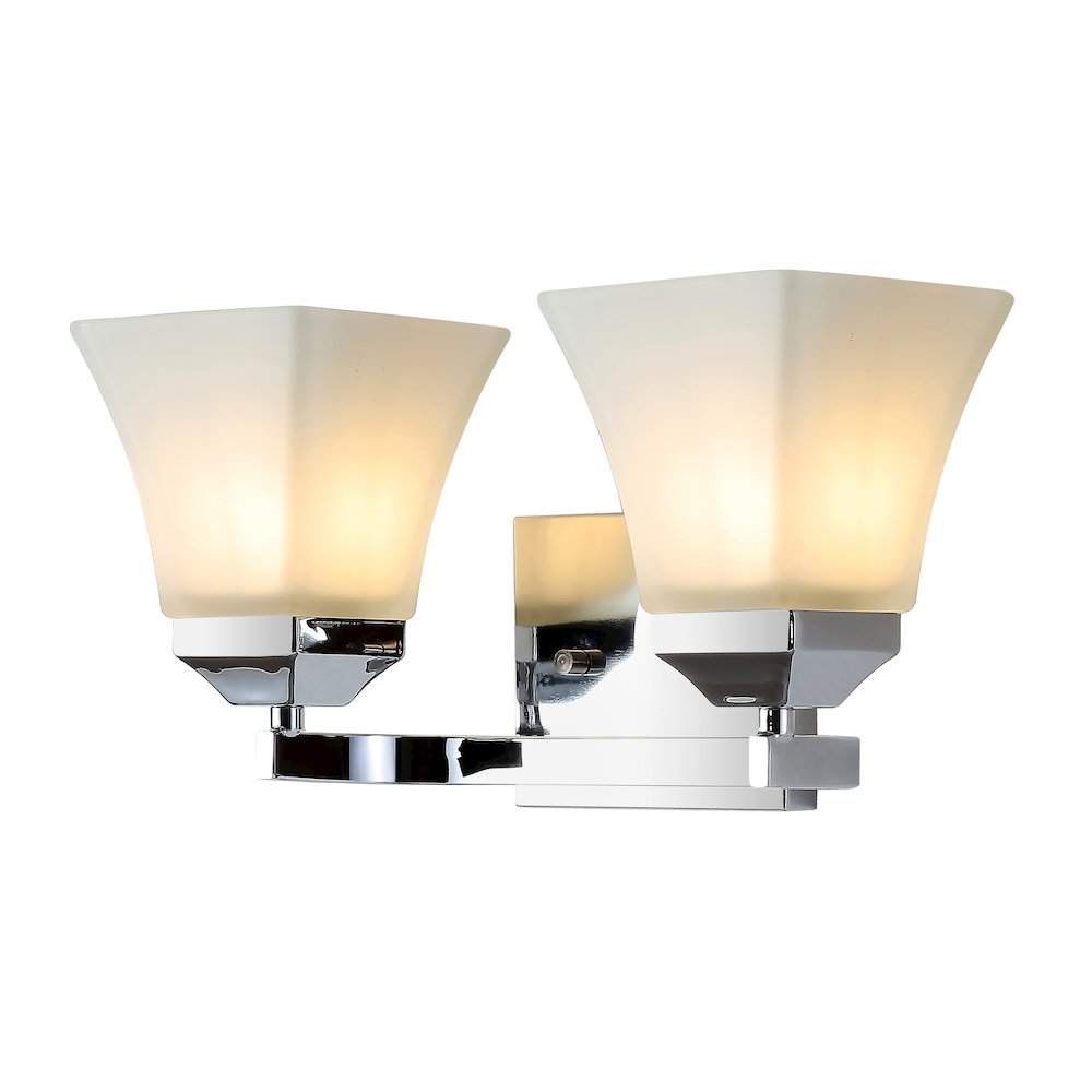 Staunton Iron/Glass Modern Cottage Led Vanity Light. Picture 7