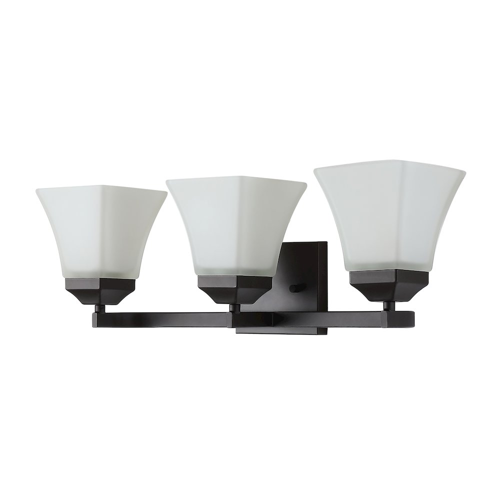 Staunton Iron/Glass Modern Cottage Led Vanity Light. Picture 10