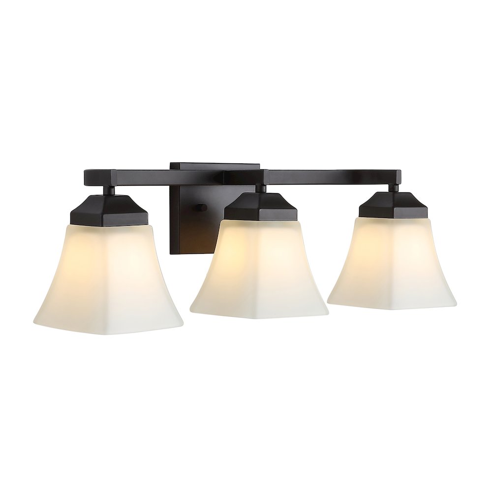 Staunton Iron/Glass Modern Cottage Led Vanity Light. Picture 5