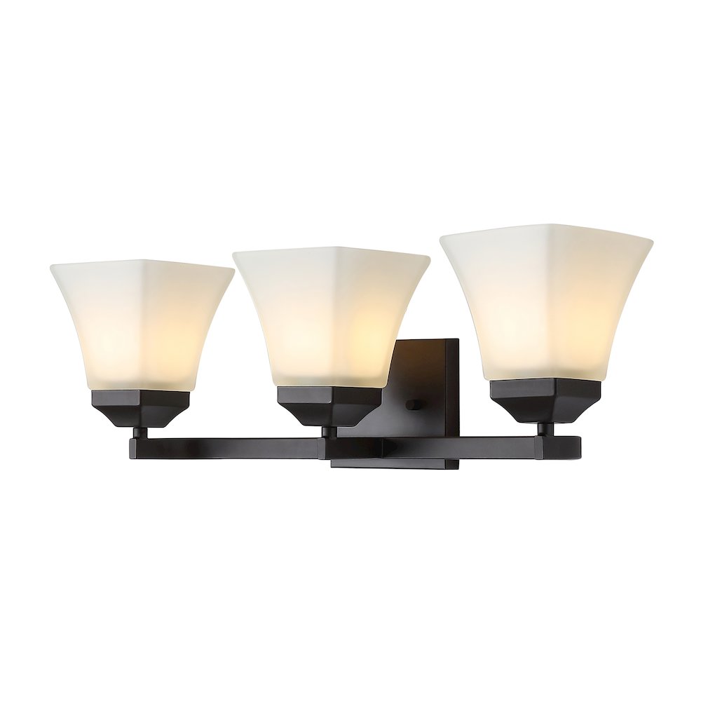 Staunton Iron/Glass Modern Cottage Led Vanity Light. Picture 7