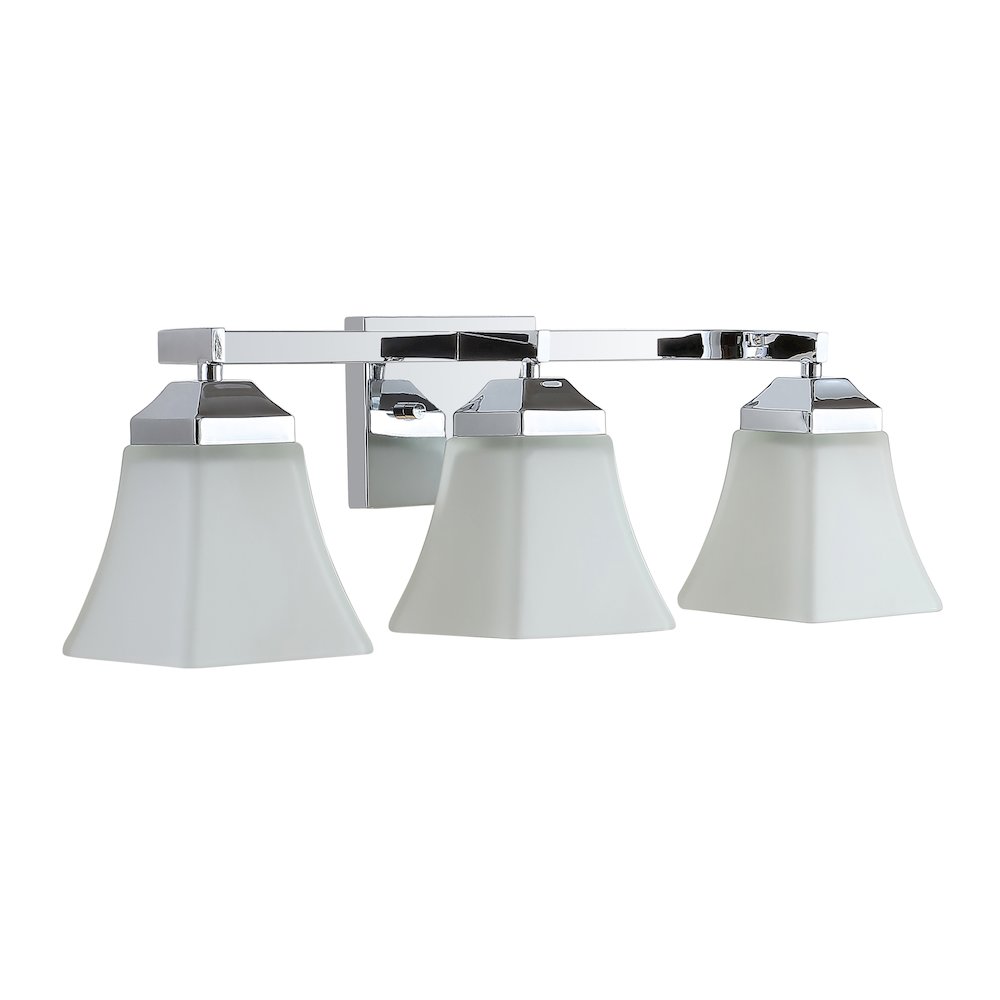 Staunton Iron/Glass Modern Cottage Led Vanity Light. Picture 8