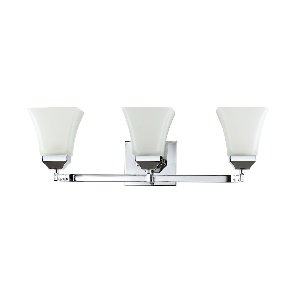 Staunton Iron/Glass Modern Cottage Led Vanity Light. Picture 9