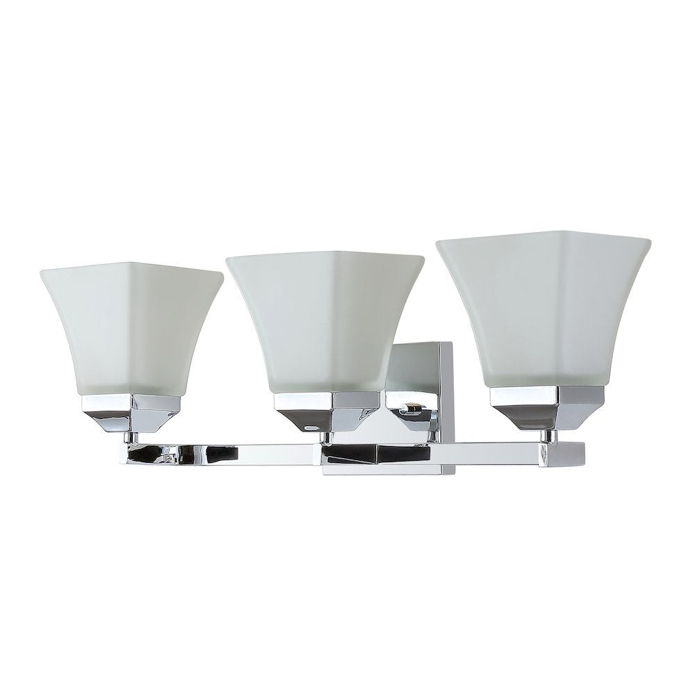 Staunton Iron/Glass Modern Cottage Led Vanity Light. Picture 10