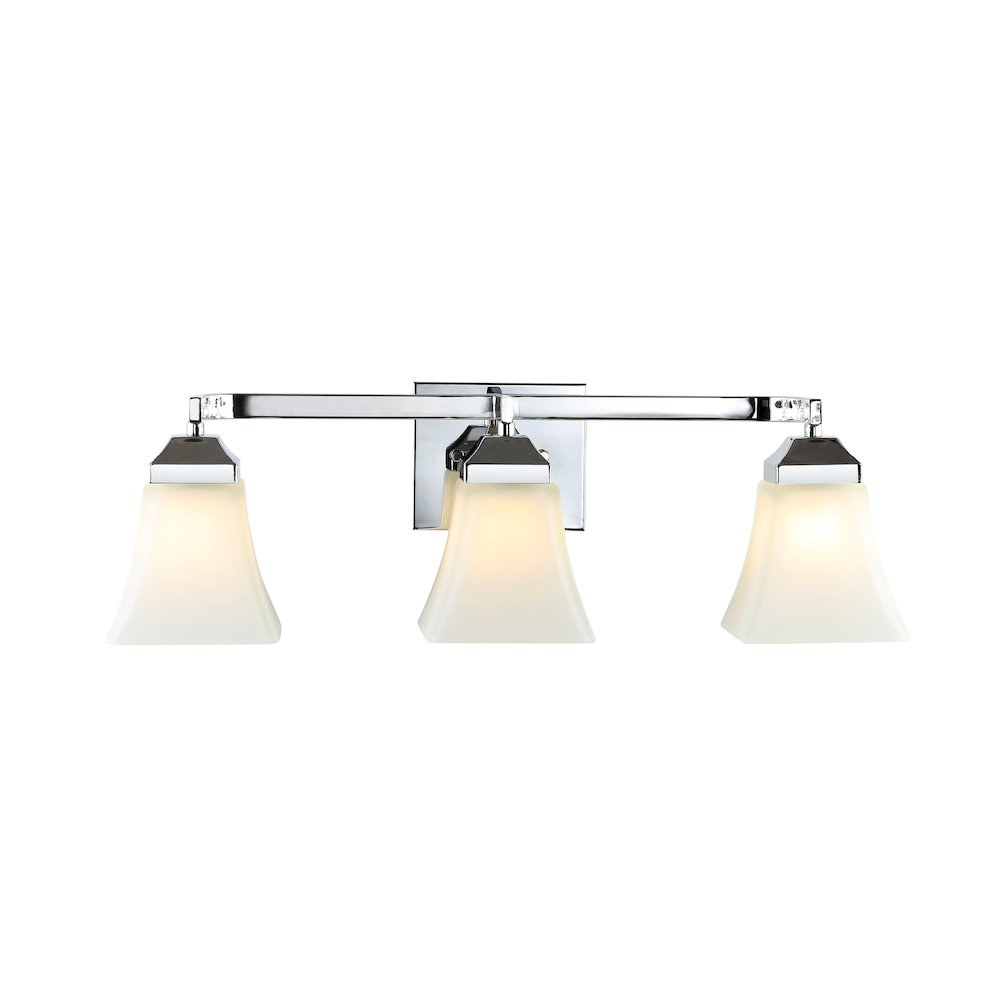 Staunton Iron/Glass Modern Cottage Led Vanity Light. Picture 1