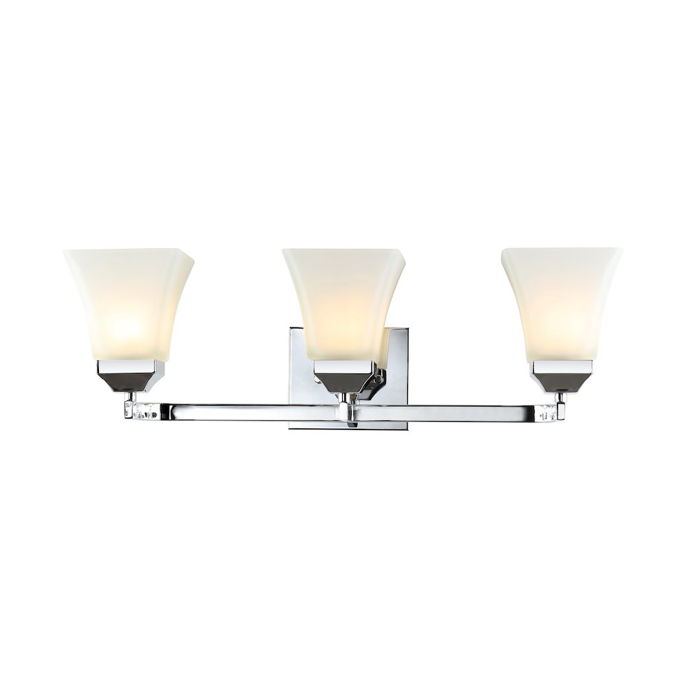 Staunton Iron/Glass Modern Cottage Led Vanity Light. Picture 6