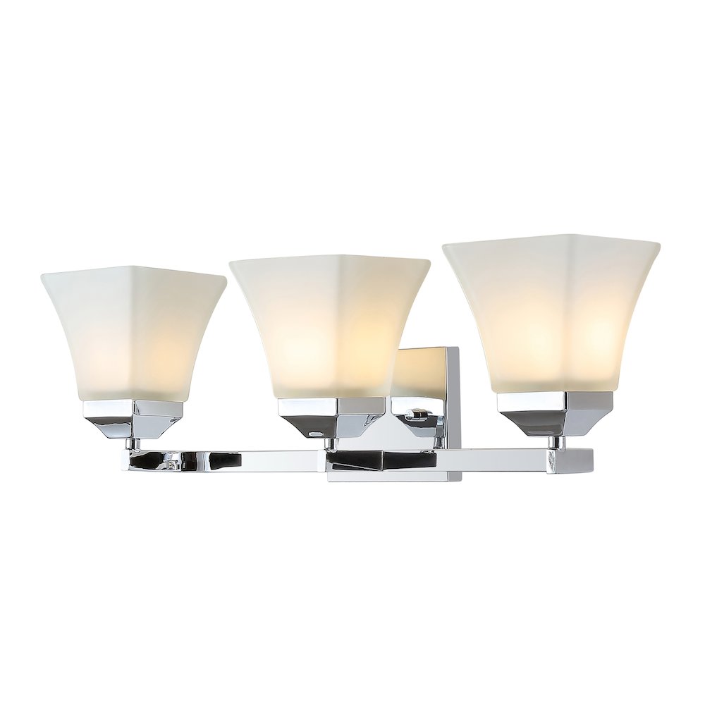 Staunton Iron/Glass Modern Cottage Led Vanity Light. Picture 7