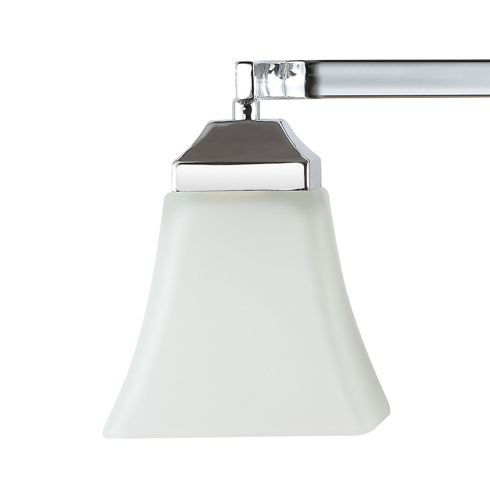 Staunton Iron/Glass Modern Cottage Led Vanity Light. Picture 3