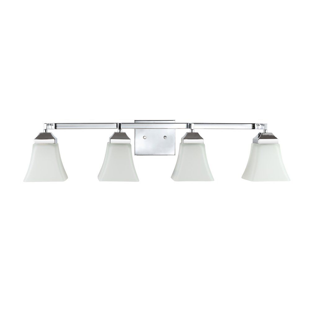 Staunton Iron/Glass Modern Cottage Led Vanity Light. Picture 2