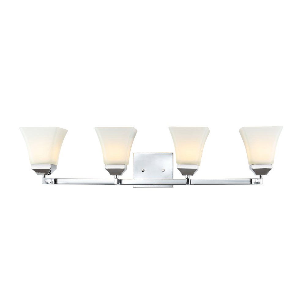 Staunton Iron/Glass Modern Cottage Led Vanity Light. Picture 6