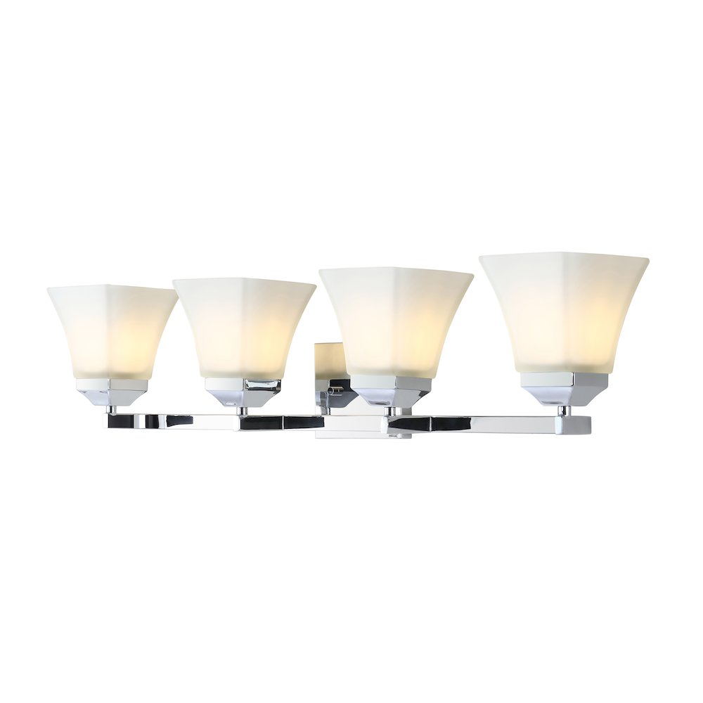 Staunton Iron/Glass Modern Cottage Led Vanity Light. Picture 7