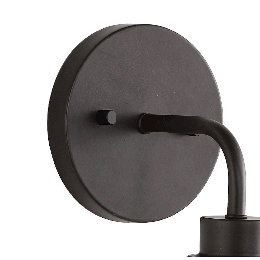 Sandrine Iron/Seeded Glass Cottage Rustic Led Vanity Light. Picture 4