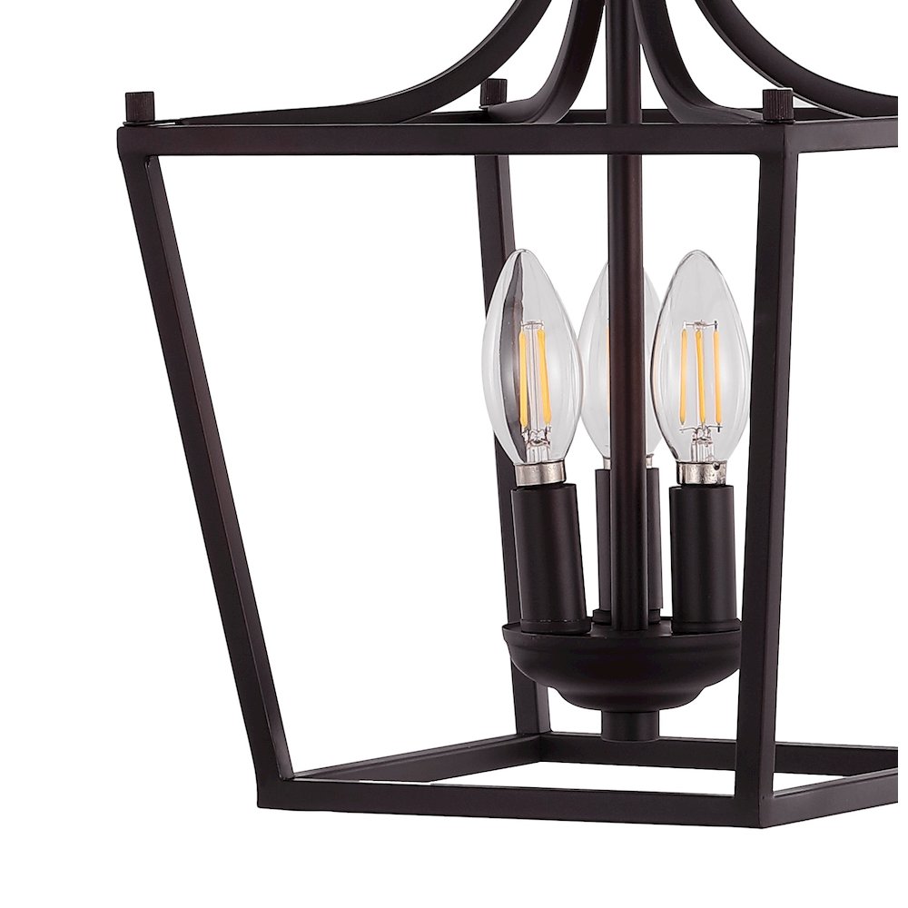 Camden Iron Classic Midcentury Pendant Lantern. Picture 3