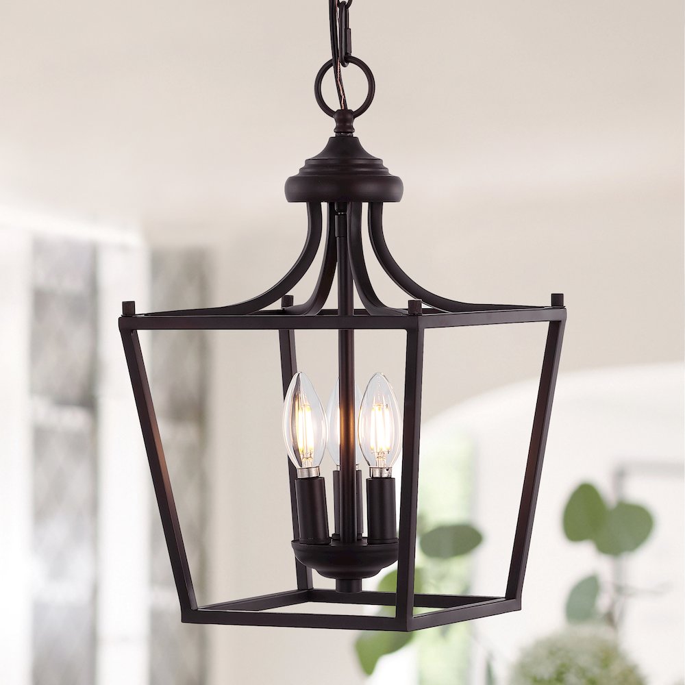 Camden Iron Classic Midcentury Pendant Lantern. Picture 11