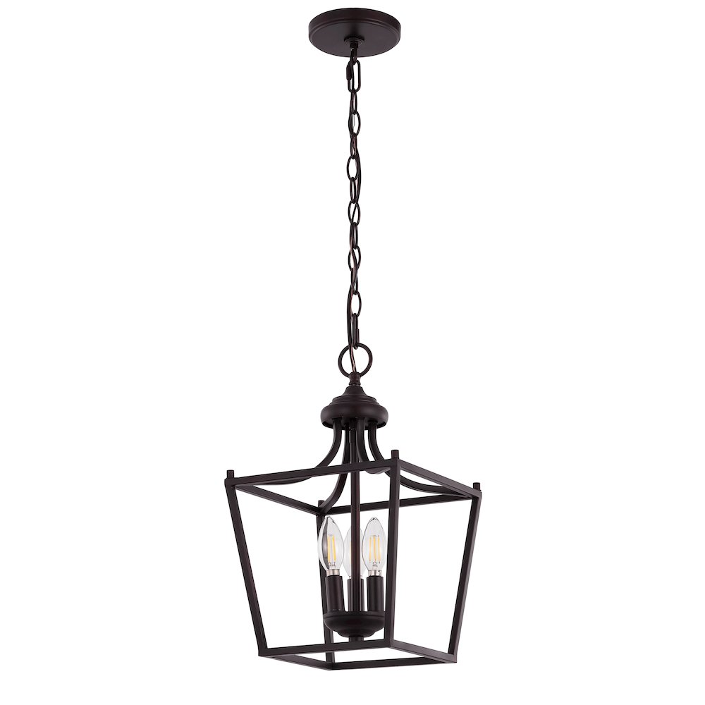 Camden Iron Classic Midcentury Pendant Lantern. Picture 5