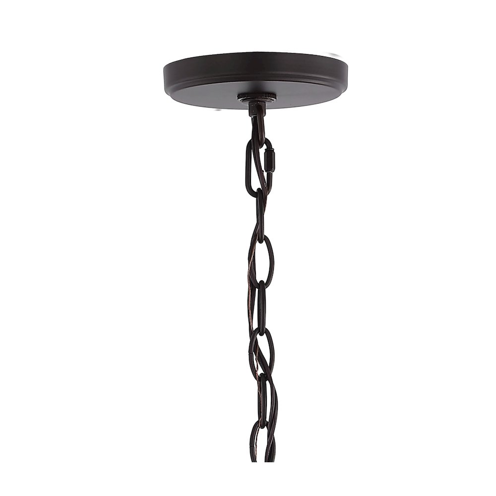 Camden Iron Classic Midcentury Pendant Lantern. Picture 4