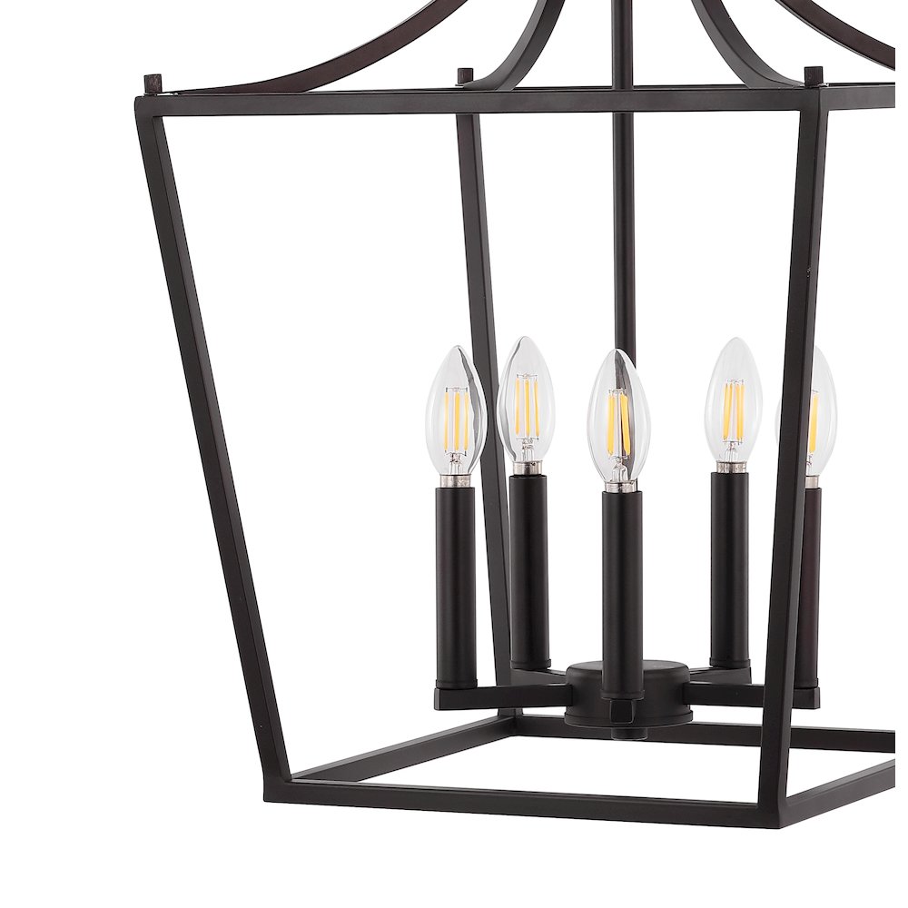 Camden Iron Classic Midcentury Pendant Lantern. Picture 3