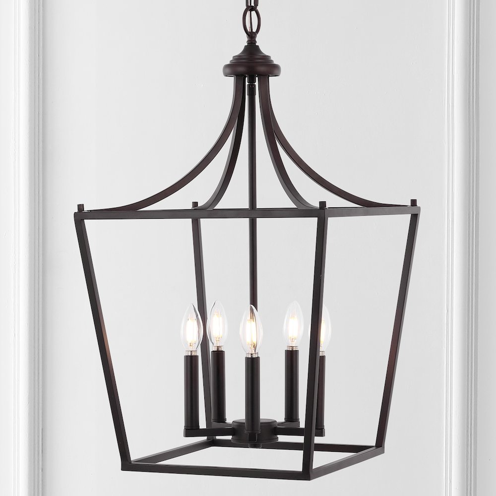 Camden Iron Classic Midcentury Pendant Lantern. Picture 9