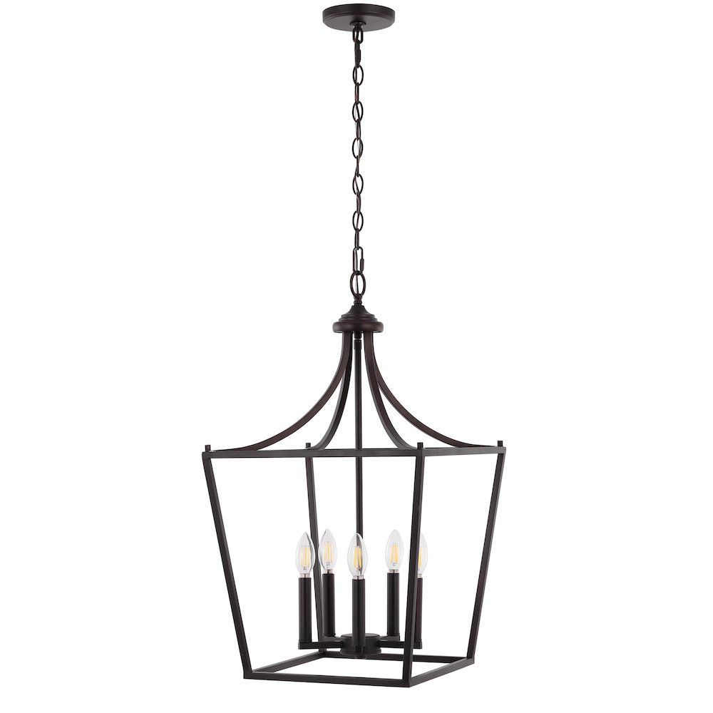Camden Iron Classic Midcentury Pendant Lantern. Picture 2