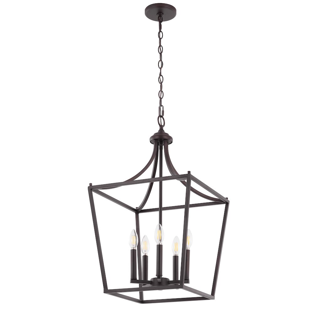 Camden Iron Classic Midcentury Pendant Lantern. Picture 5