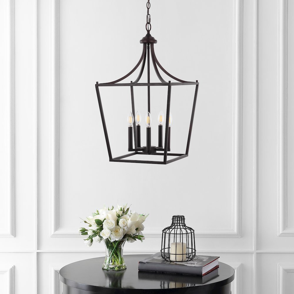 Camden Iron Classic Midcentury Pendant Lantern. Picture 7