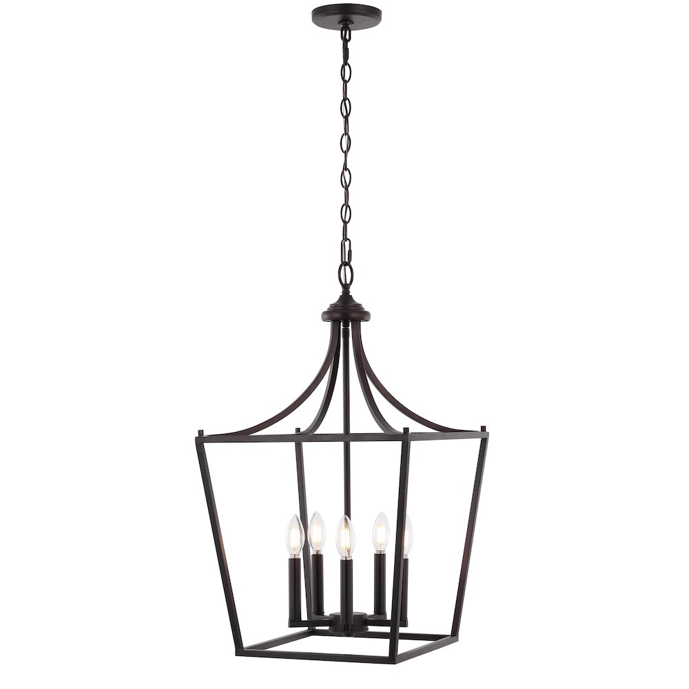 Camden Iron Classic Midcentury Pendant Lantern. Picture 1