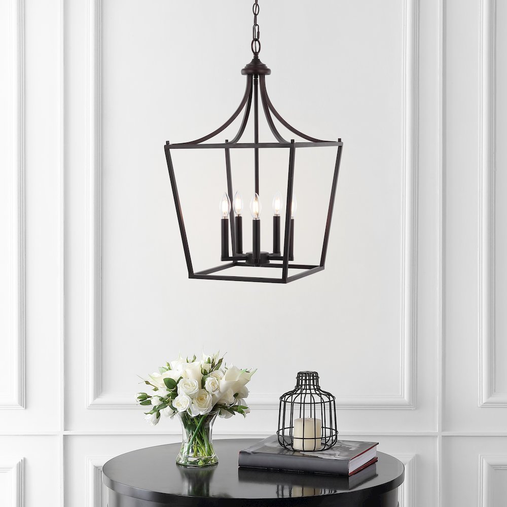 Camden Iron Classic Midcentury Pendant Lantern. Picture 6