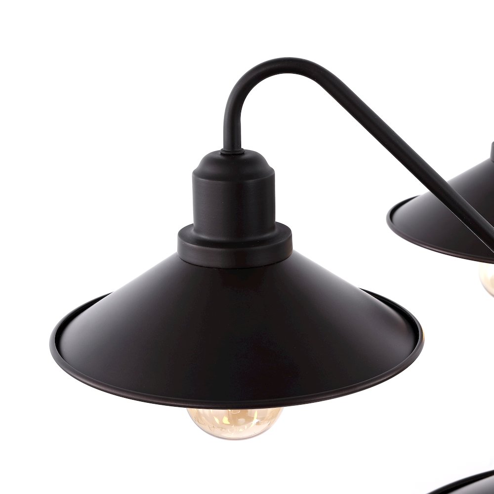 Cade Metal Farmhouse Industrial Led Pendant. Picture 5