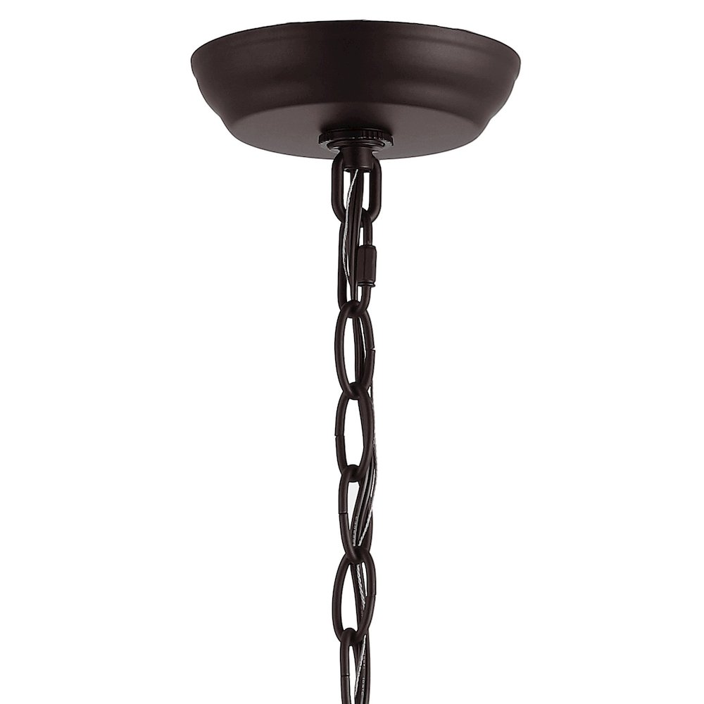 Pagodabulb Lantern Metal Led Pendant. Picture 4