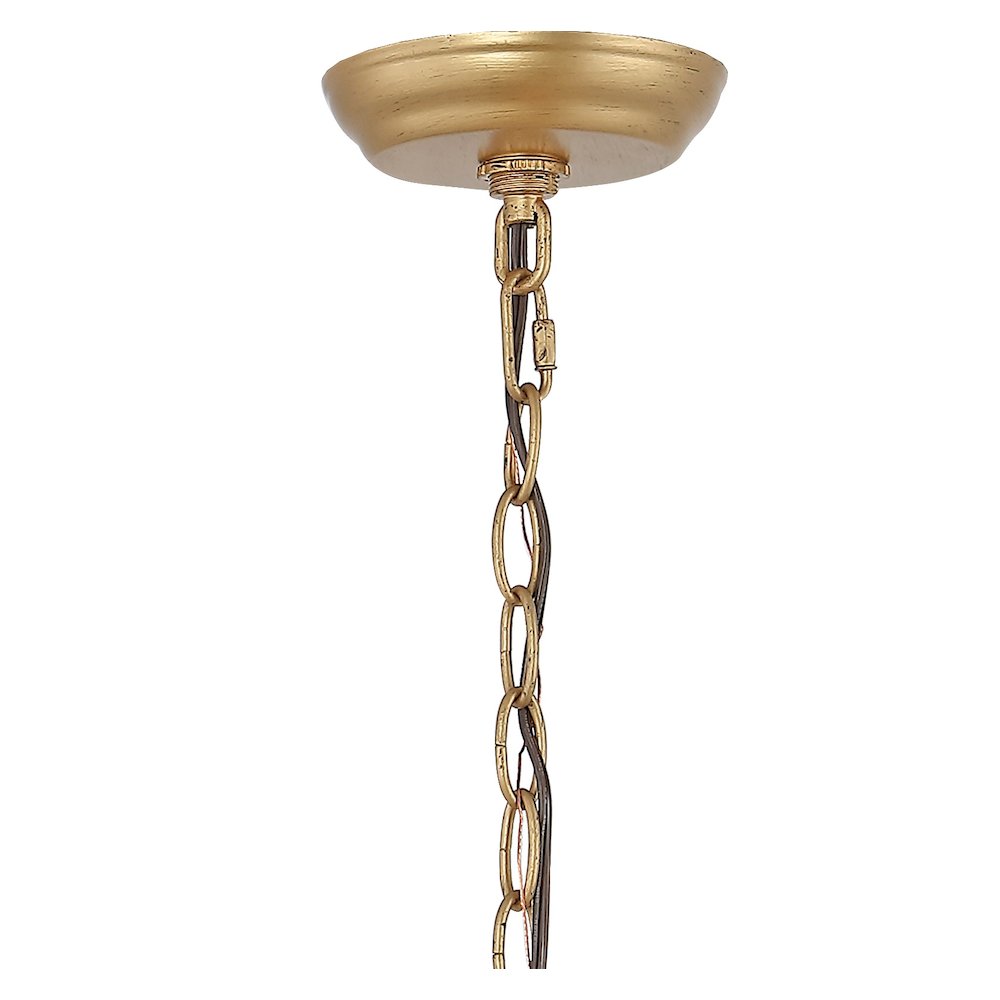 Pagodabulb Lantern Metal Led Pendant. Picture 4