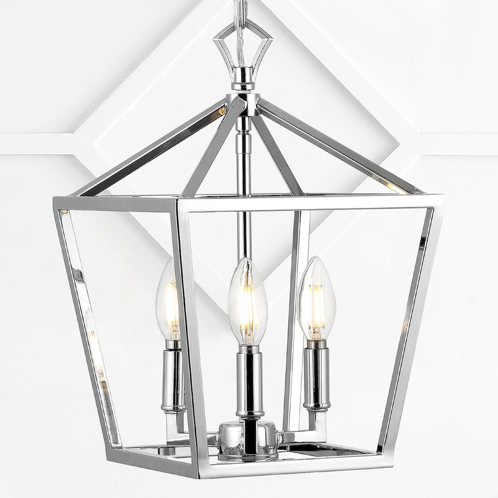 Pagodabulb Lantern Metal Led Pendant. Picture 8