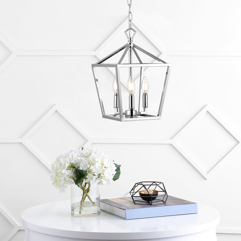 Pagodabulb Lantern Metal Led Pendant. Picture 5