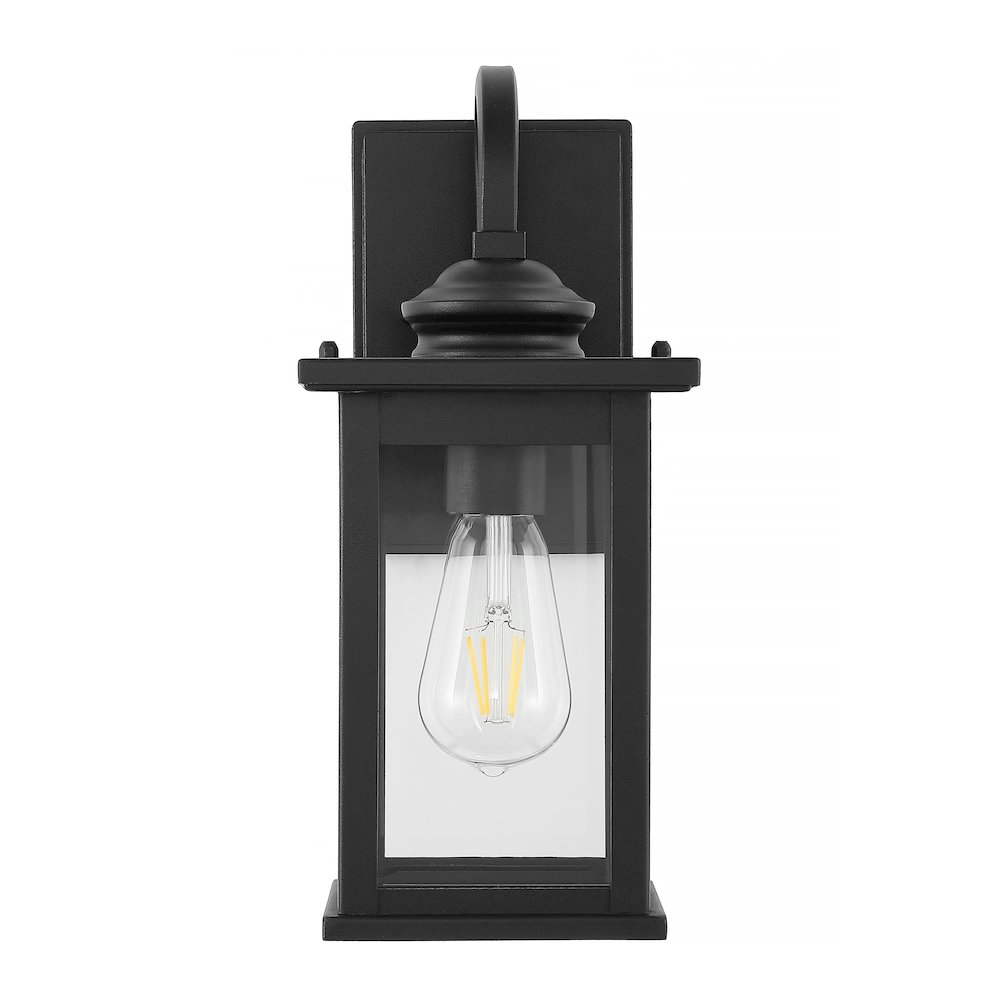 Cary Iron/Glass Traditional Modern Led Outdoor Lantern (Set Of 2). Picture 2