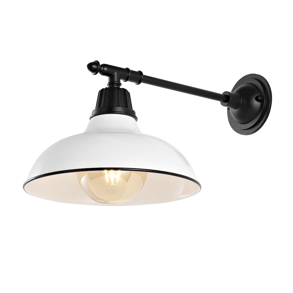 Industrial Indoor/Outdoor Iron Led Victorian Arm Outdoor Sconce. Picture 3