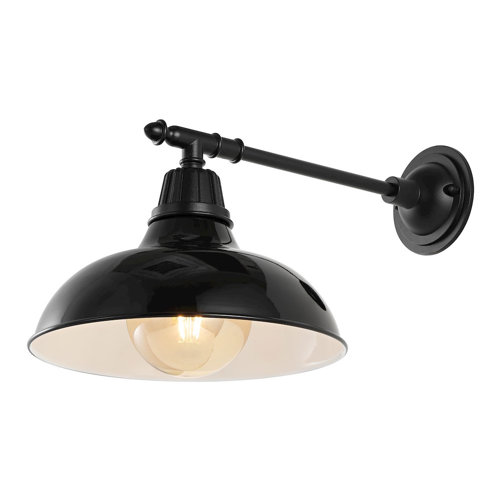 Industrial Indoor/Outdoor Iron Led Victorian Arm Outdoor Sconce. Picture 3