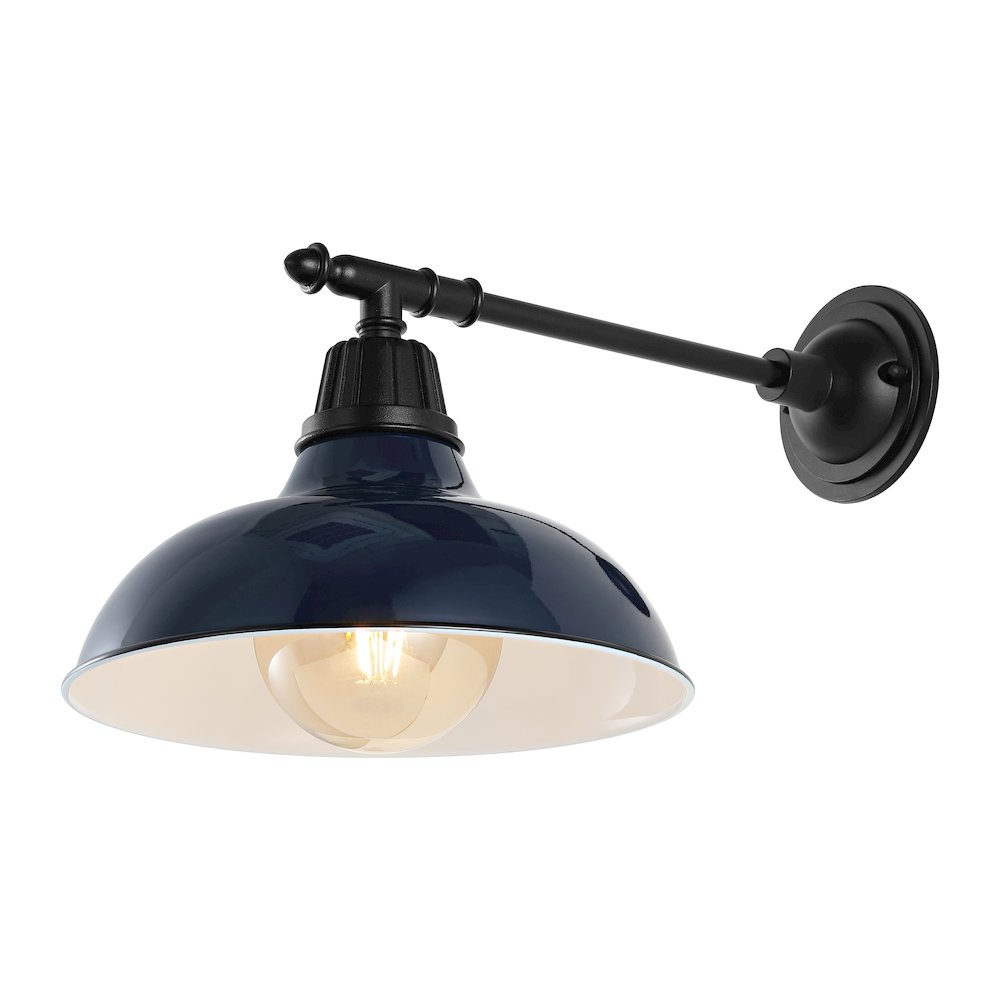 Industrial Indoor/Outdoor Iron Led Victorian Arm Outdoor Sconce. Picture 3