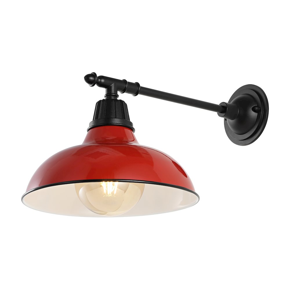 Industrial Indoor/Outdoor Iron Led Victorian Arm Outdoor Sconce. Picture 3