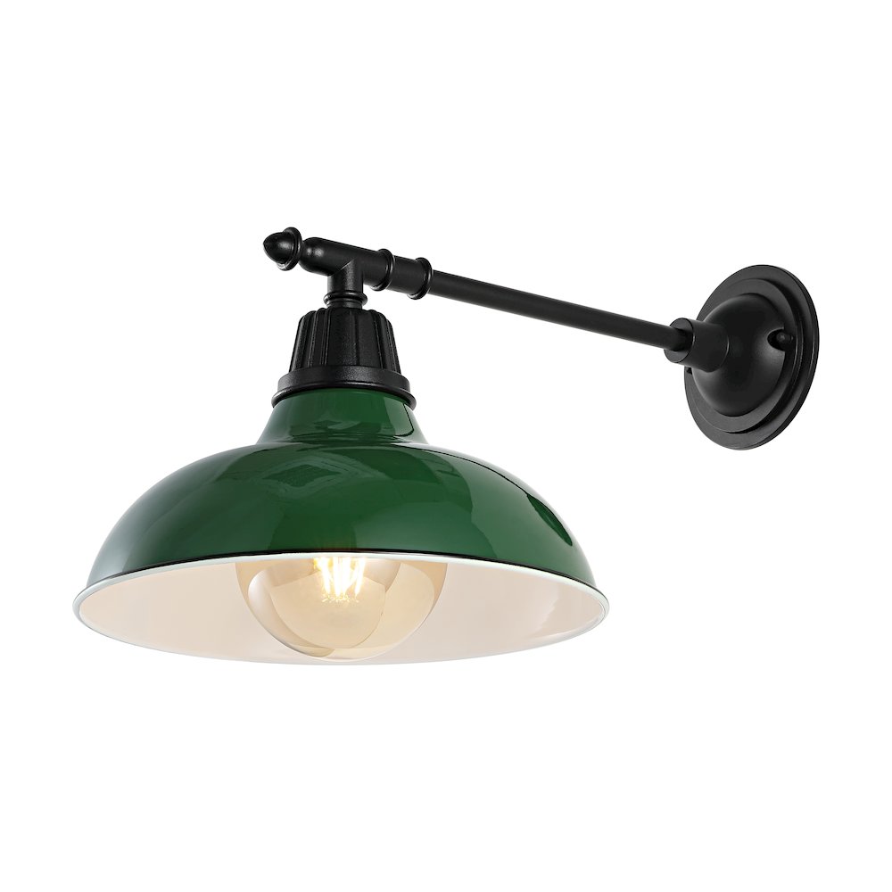 Industrial Indoor/Outdoor Iron Led Victorian Arm Outdoor Sconce. Picture 3