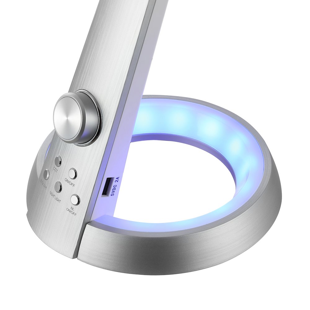 Minimalist Adjustable Head Dimmable Usb Charging Led Task Lamp. Picture 4