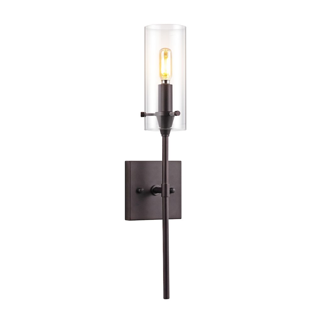 Cato Bohemian Farmhouse Iron/Glass Led Vanity. Picture 5