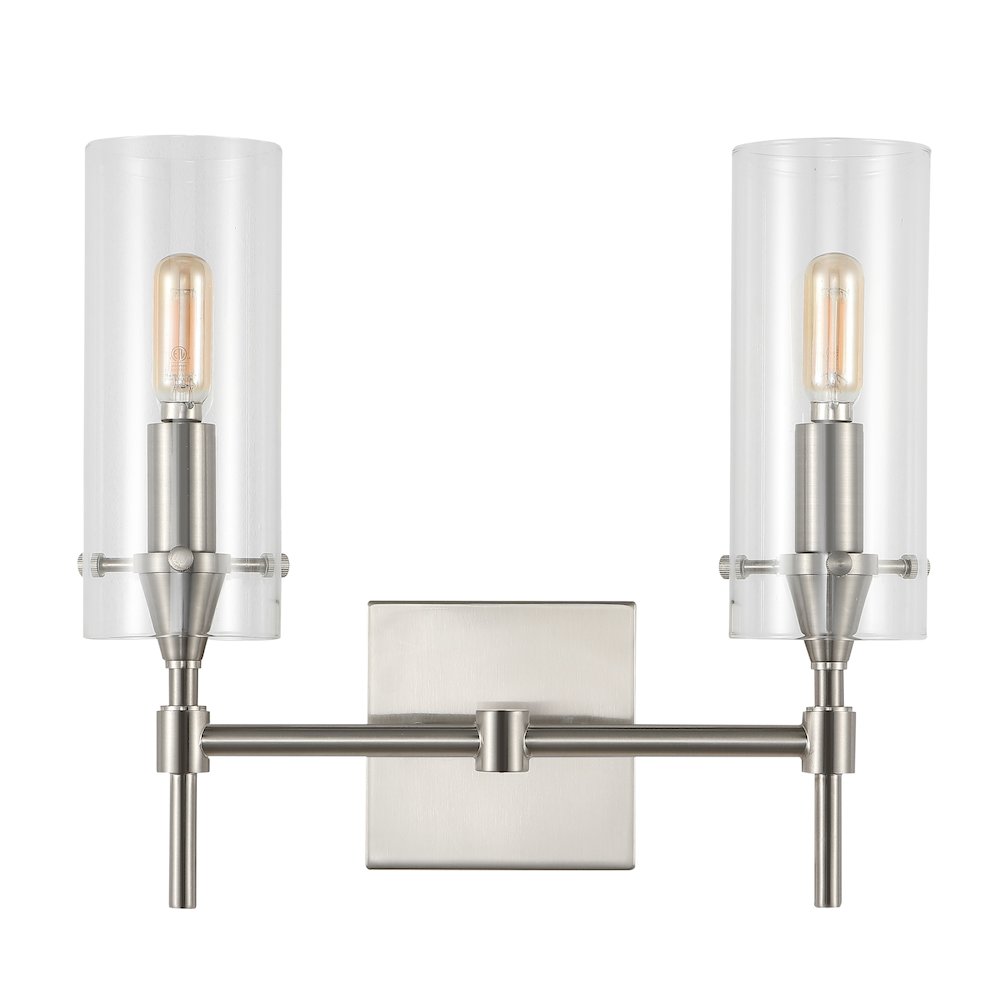 Cato Bohemian Farmhouse Iron/Glass Led Vanity. Picture 5