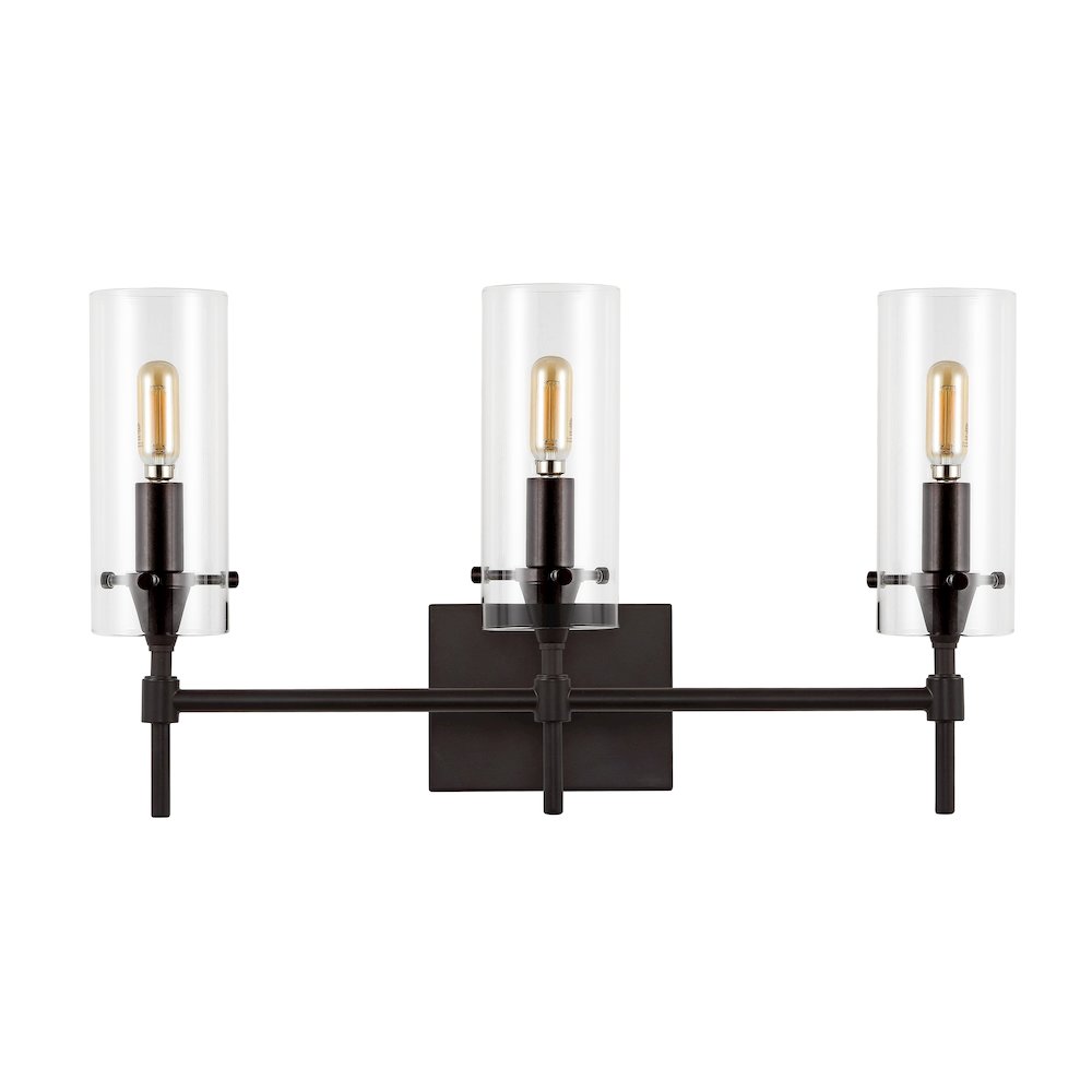 Cato Bohemian Farmhouse Iron/Glass Led Vanity. Picture 5