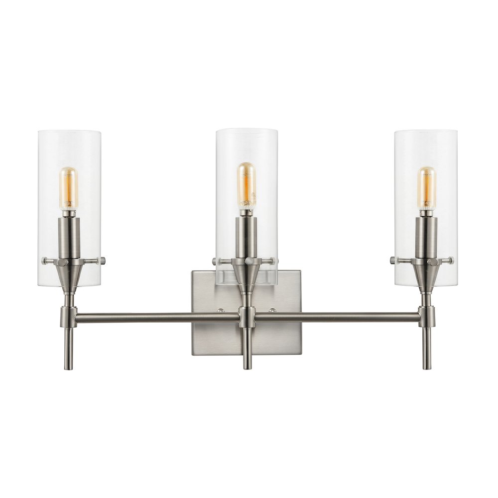 Cato Bohemian Farmhouse Iron/Glass Led Vanity. Picture 5
