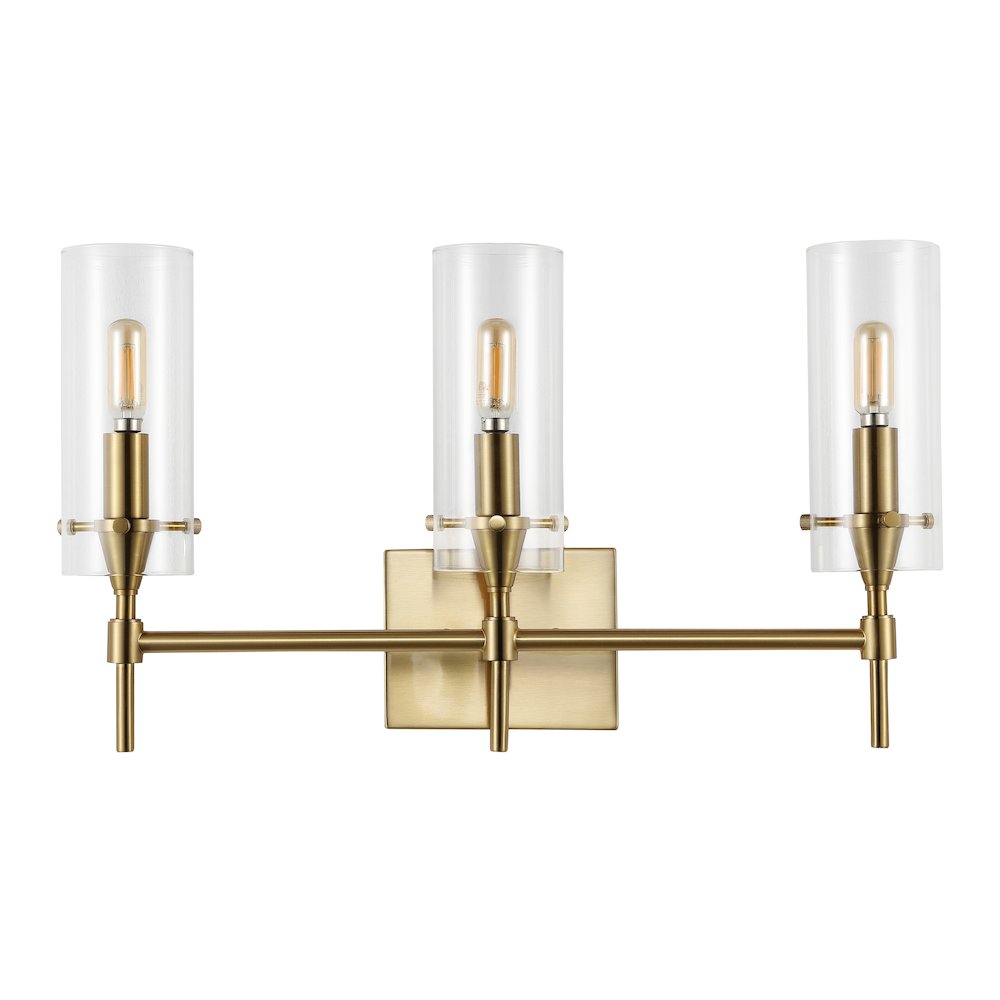 Cato Bohemian Farmhouse Iron/Glass Led Vanity. Picture 5