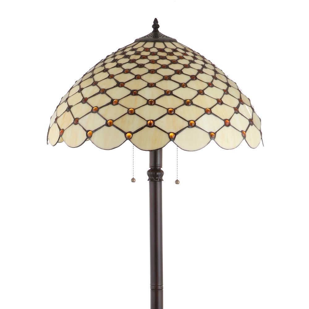 Lee Tiffany Style Led Floor Lamp. Picture 8