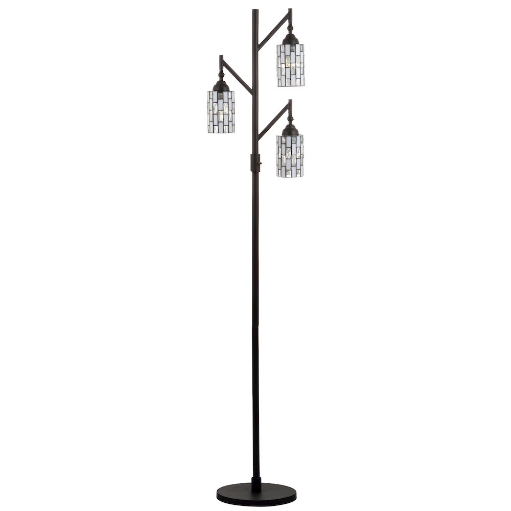 Lewis Tiffany Style Multi Light Led Floor Lamp. Picture 2