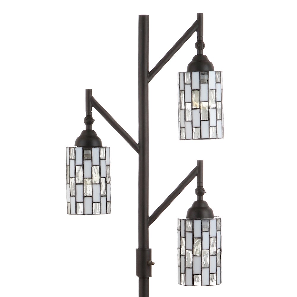 Lewis Tiffany Style Multi Light Led Floor Lamp. Picture 8