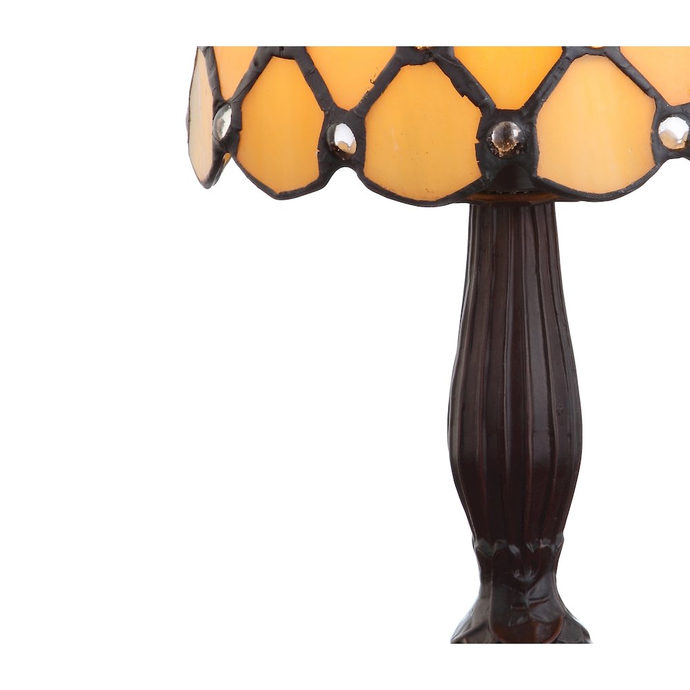 Campbell Tiffany Style Led Table Lamp. Picture 3